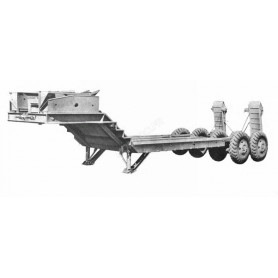 SEMI-REMORQUE M15 MILITAIRE