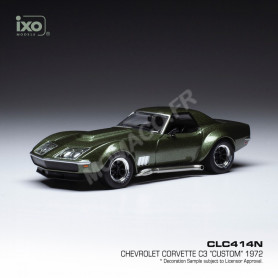 CHEVROLET CORVETTE (C3) 1972 VERT METALLISE