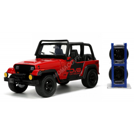 JEEP WRANGLER DV8 1992 ROUGE