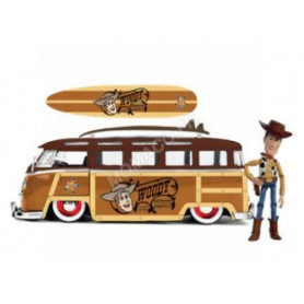 VOLKSWAGEN BUS 1963 "TOY STORY - WOODY" AVEC FIGURINE WOODY