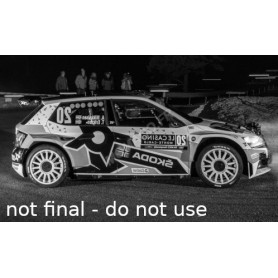 SKODA FABIA RALLY 2 EVO 20 MIKKELSEN/TORSTEIN WRC2 RALLYE MONTE CARLO 2022