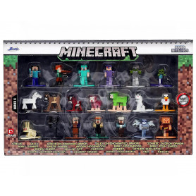 20 FIGURINES NANO-METALFIGS "MINECRAFT" - COFFRET N°6