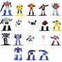 18 FIGURINES NANO-METALFIGS "TRANSFORMERS - GENERATION 1" - COFFRET N°1