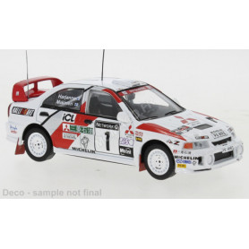 MITSUBISHI LANCER EVO IV 1 MÄKINEN/HARJANNE RALLYE WM 25EME ANNIVERSAIRE RALLYE RAC 1997