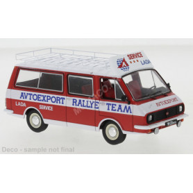 RAF 2203 SERVICE ASSISTANCE AVEC BARRE DE TOIT ET ROUES AVTOEXPORT RALLYE TEAM