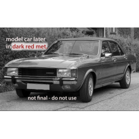 FORD GRANADA MKI 1975 ROUGE METALLISE/NOIR MAT