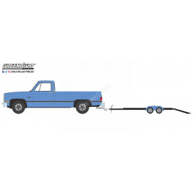CHEVROLET C-20 1981 AVEC REMORQUE PLATEAU