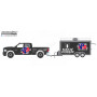 DODGE RAM 2500 "VP - RACING FUELS - MAKIN POWER !" AVEC REMORQUE DE MARCHANDISE