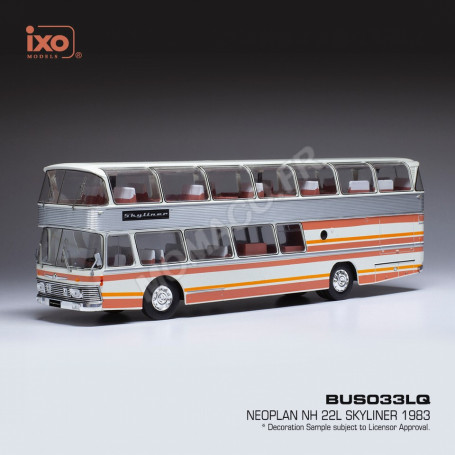 NEOPLAN NH 22L SKYLINER 1983 ROUGE/BLANC