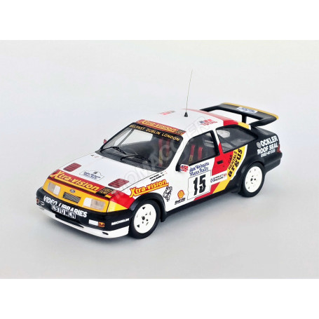 FORD SIERRA RS COSWORTH 15 AUSTIN MCHALE/BRIAN MURPHY RALLYE MANX 1989