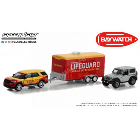 SET DE VEHICULES : FORD EXPLORER 2016 ET JEEP WRANGLER 2013 "BAYWATCH (2017)"