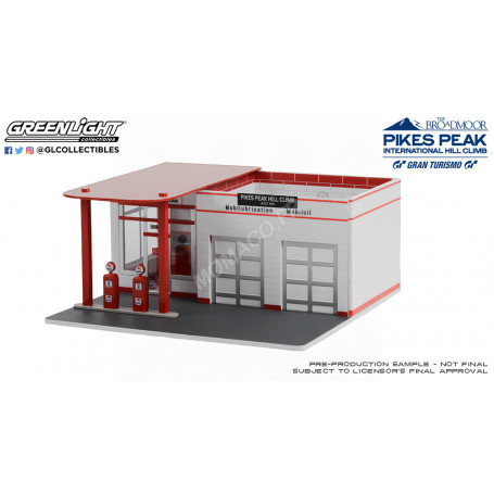 MECHANIC'S CORNERS - SERIES 10 "POMPE A ESSENCE VINTAGE - PIKES PEAK HILL CLIMB"